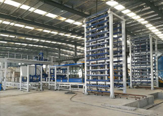 全自動(dòng)水泥制磚機(jī)配自動(dòng)收磚線可一氣呵成